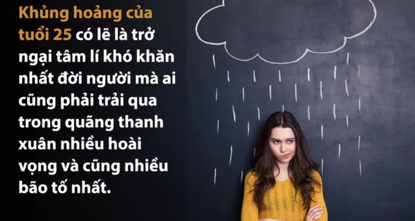 5 giai đoạn khủng hoảng tuổi 25: Bạn đang ở “điểm rơi” nào?