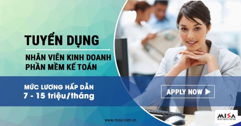 [Hà Nội] Nhân viên kinh doanh Phần mềm kế toán