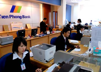 TienPhong Bank lần đầu tiên sử dụng ứng dụng QR code