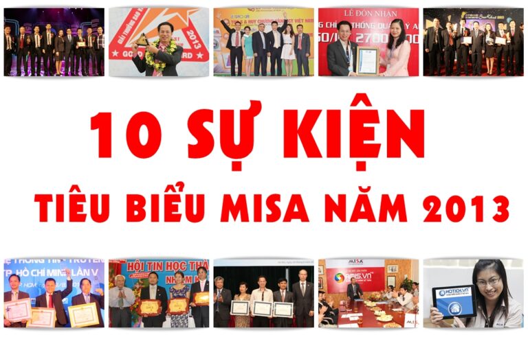 10 sự kiện tiêu biểu MISA năm 2013!