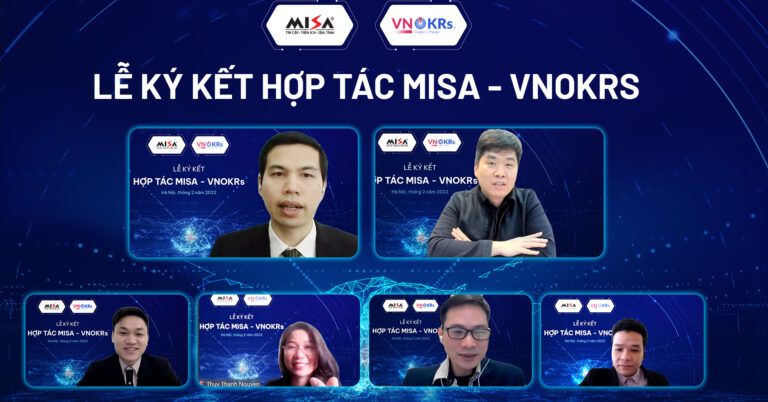 MISA chính thức ký kết hợp tác với VNOKRs