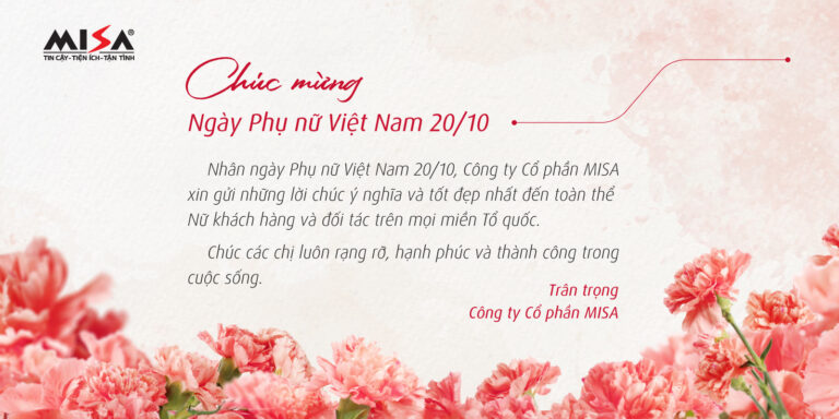 MISA chúc mừng ngày Phụ nữ Việt Nam 20/10