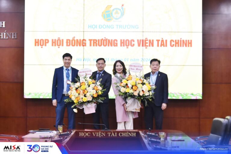 Tổng Giám đốc MISA Đinh Thị Thúy chính thức được công nhận là thành viên Hội đồng trường Học viện Tài chính